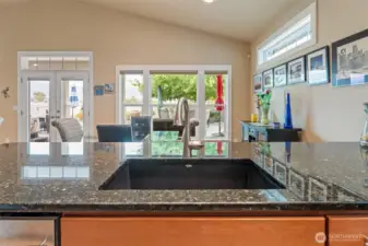 dreamy views from the sink-