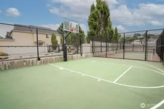 Sport Court- and Pickleball court too!