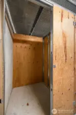 Storage unit #31 is on floor B near parking space off lower South elevator.