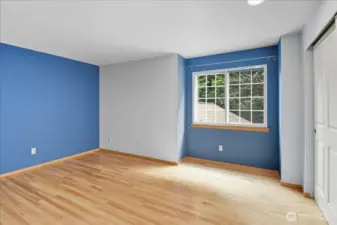 This is the second bedroom on the second floor.