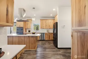 coffee bar and Pantry off kitchen