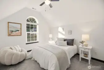 Bedroom 3 with walk in closet