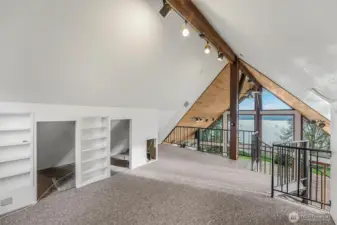 The loft comes with a view!