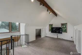 Spacious with lots of storage.