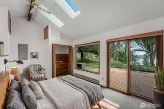 Virtually Staged bedroom.