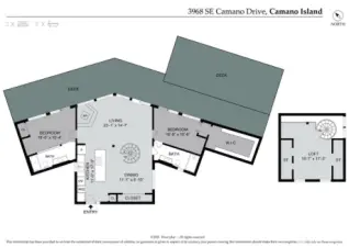 Floor plan of the house.
