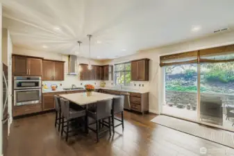 Access to covered deck and patio area