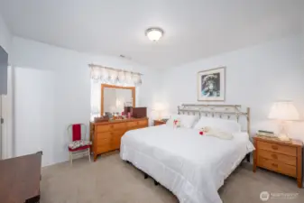 Primary En Suite. Plenty of room for a King Size Bed and Furniture.