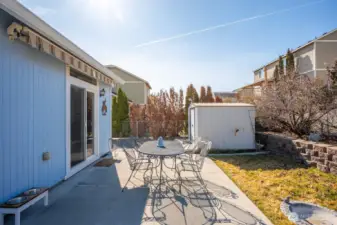 Fenced Backyard with plenty of space for playtime!