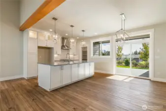 Dining area to Private Deck