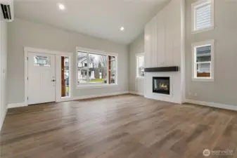 Sample interior photo only, not the actual house.