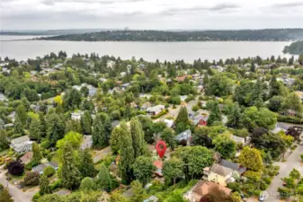 Lake Washington is close!