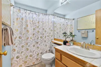 Full bath upstairs