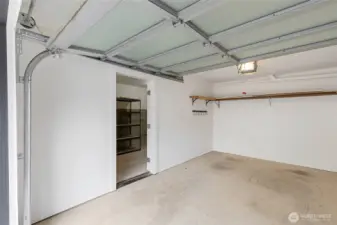Attached 1-car garage provides secure parking with direct home access—no more unloading groceries in the rain.