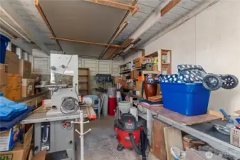 Garage Shop Area
