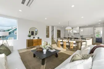 Mini-splits provide efficient heating and cooling.