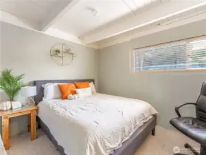 Fourth bedroom offering flexibility for guests or office.