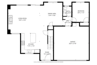 1st Floor  Floorplan