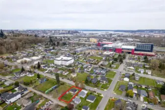 Convenient location near I-5 and downtown Tacoma