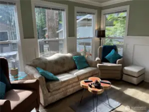 Plenty of room is this add-a-room! Also has a hide-a-bed!