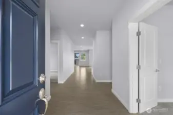 Step inside and you’re greeted by a bright, open floor plan.