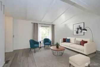 Spacious, open living area - welcome home!
