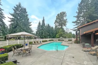 Beat the heat in the refreshing, inviting pool!