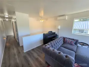Luxury Vinyl Plank Flooring throughout