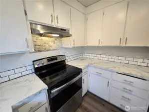 Updated Kitchen with Stainless Steel Appliances