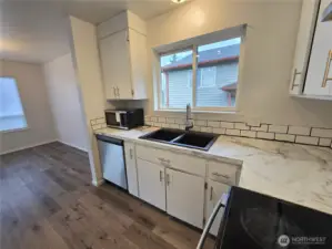 Updated Kitchen with Stainless Steel Appliances