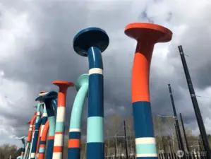 The Eastside trail is right next door