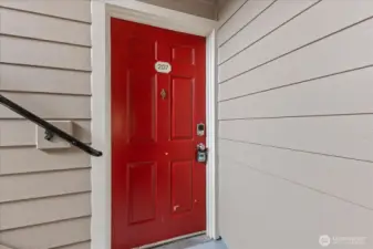 Entrance to the condo