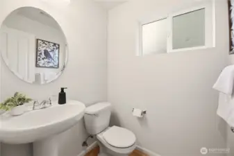 Window in powder bath brand new