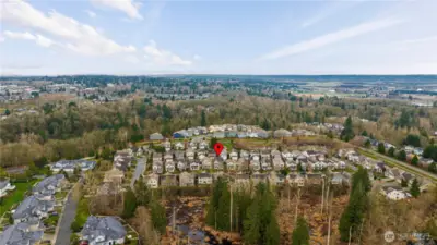 Walking distance from Stevens Creek Elementary, the newly built Soper Hill Center and Lake Stevens Landing