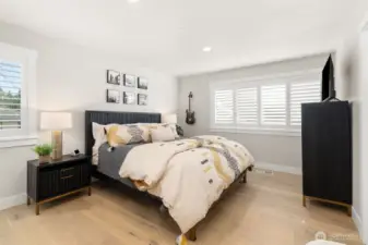 A third secondary bedroom with a walk-in closet.