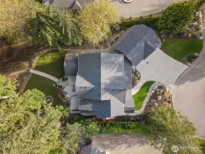 Perfectly situated among large homes in a gated community.