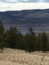 Looking N at Lake Roosevelt from property