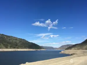 Hawk Creek Harbor. Two minuets away