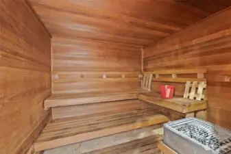 Sauna.