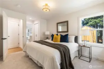 Master bedroom has Large ensuite