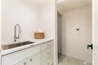 Large laundry room