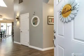 Come on in to this light & bright, open concept home.