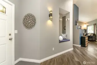 Another view of the entry hall.