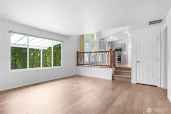 Under the stairs storage!