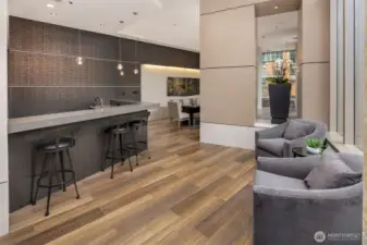 The Kitchen in the owners Suite