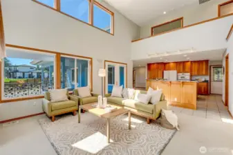 Spacious Living Room with Expansive Windows