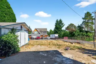 Shed has been removed