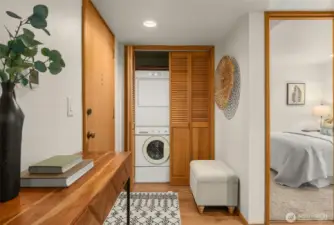 In Unit Washer and Dryer