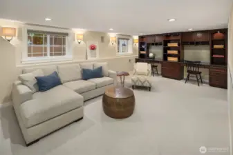 Media Room (Lower Level)