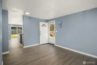 Welcoming front entry with easy flow into the main living and kitchen areas.